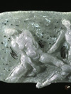 Green Glass Bas Relief - Thumb